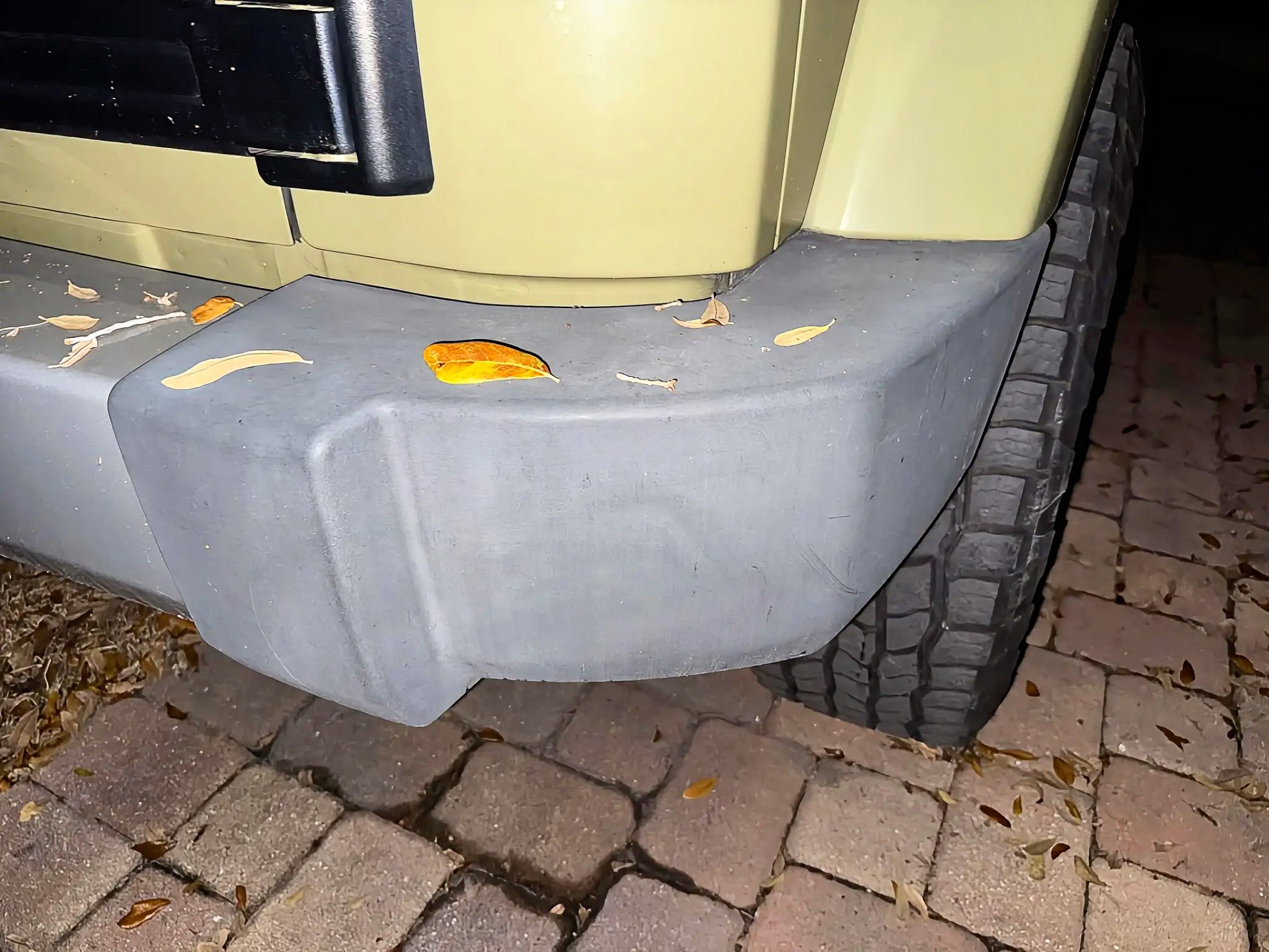 Faded Jeep exterior detail